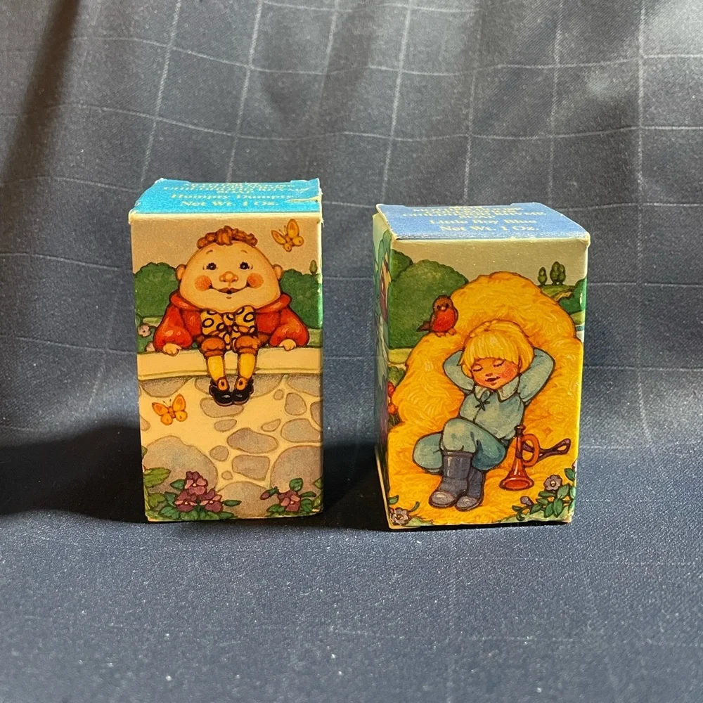 VTG Avon Mother Goose Collection Childhood Rhyme Soaps: Humpty & Little Boy Blue